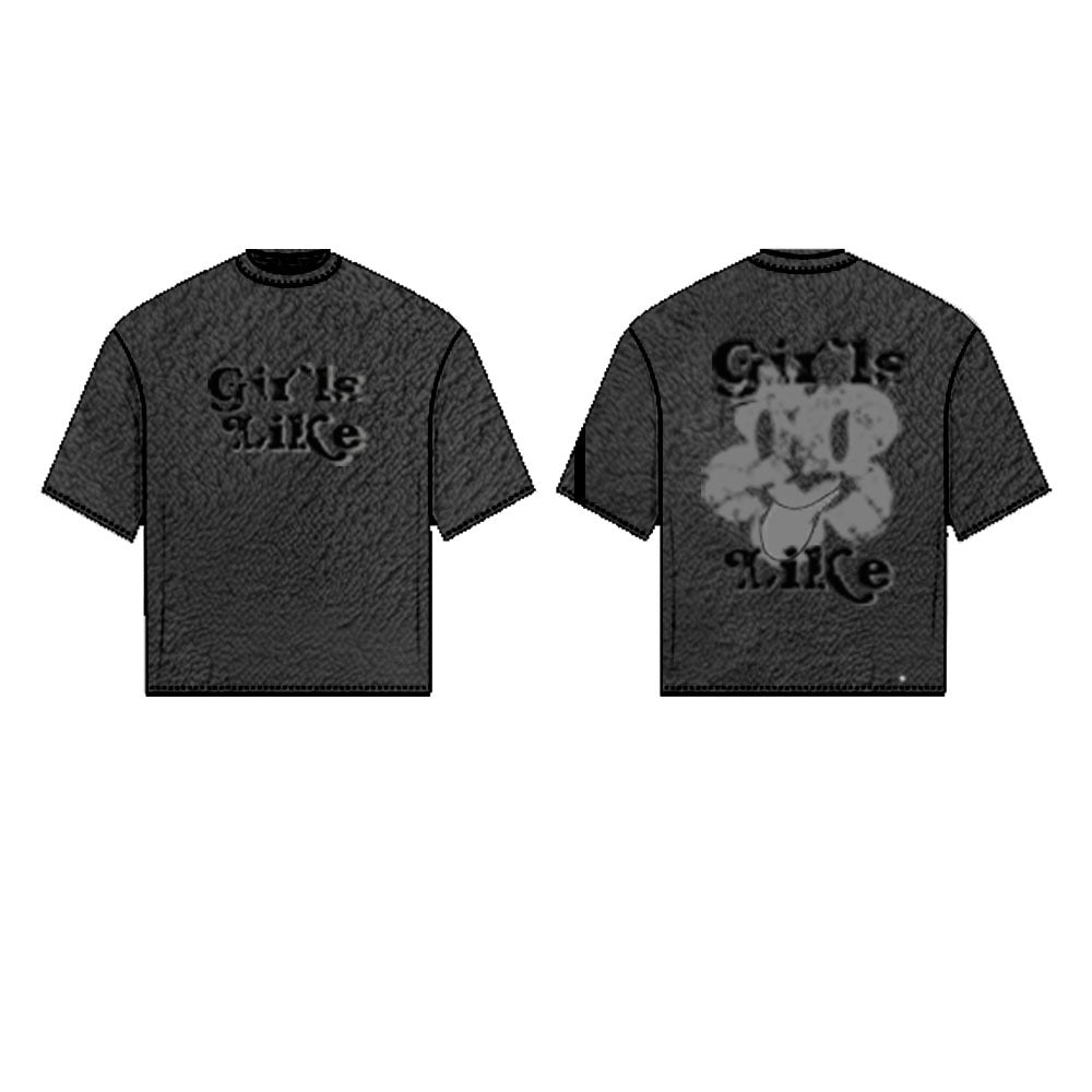 Pop Basel Gallery- Black Fluffy girls like tee Pants. Value