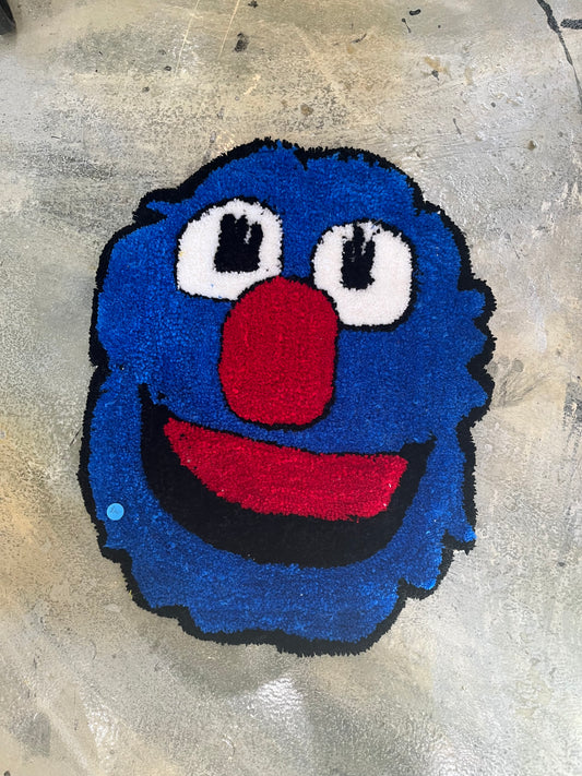 Sesame Street inspired Rug at home